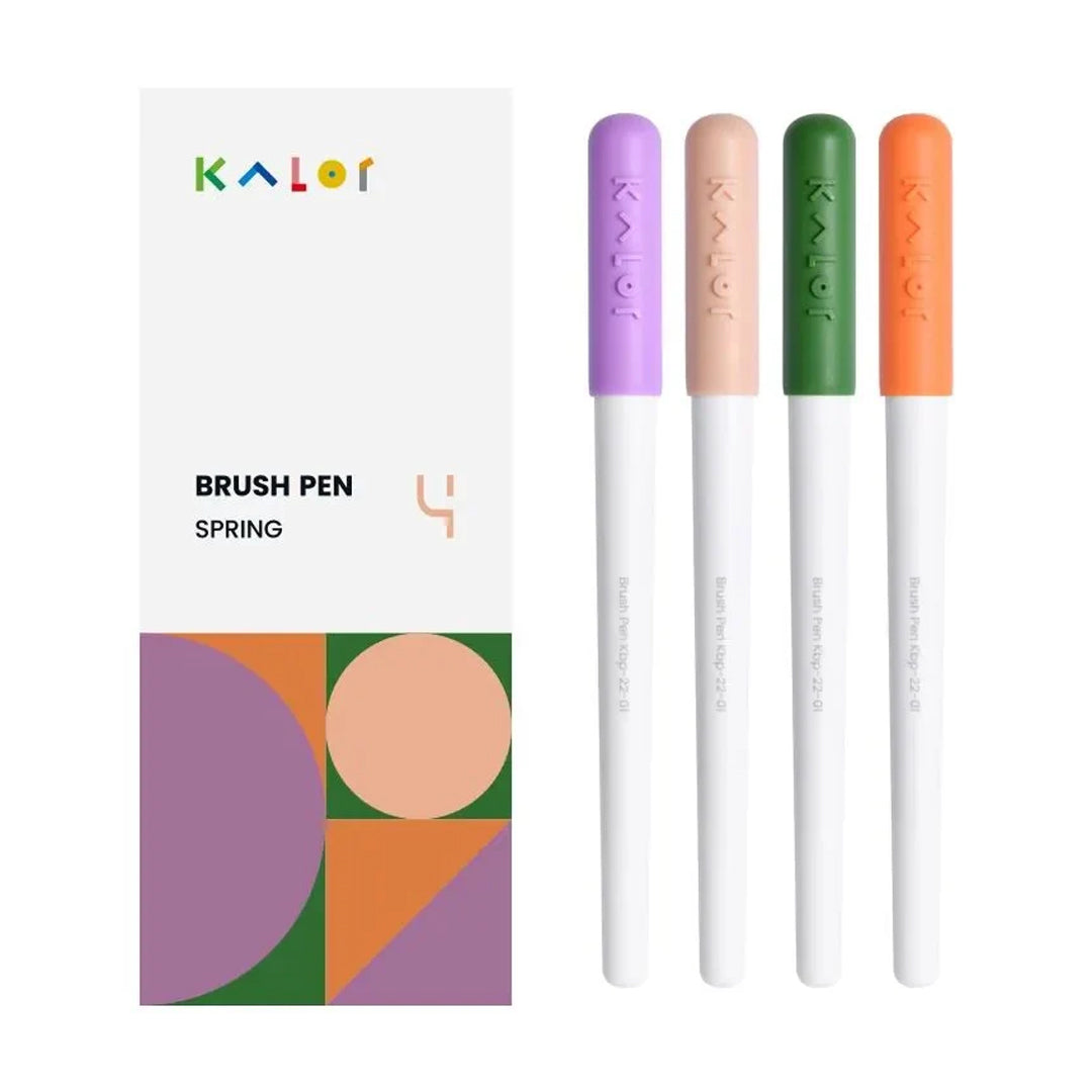Kaco | Brush Pens | Kalor | Pack of 4