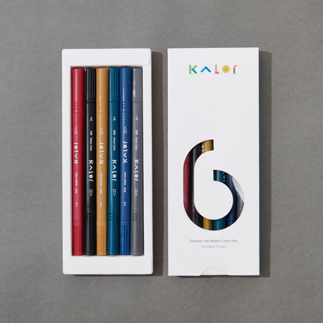 Kaco | Watercolor Pen | Double Tip | Kalor