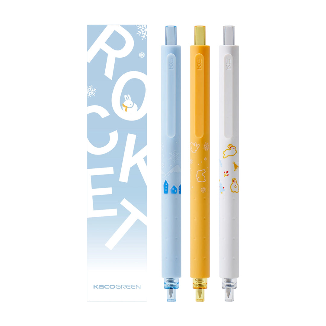 Kaco | Gel Pens | 0.5mm | Rocket | Sets