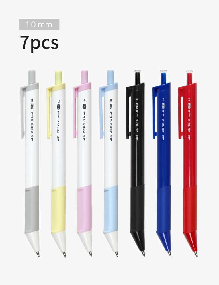 Zero G Tec | Ballpoint Pen | 15° | 1.0mm | Multi-Pack
