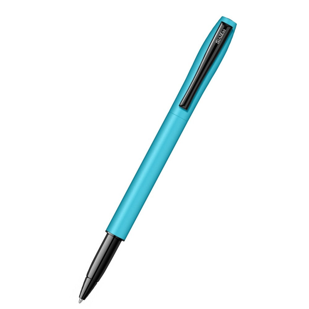 Scrikss | Carnival | Rollerball Pen | Matte Neon Blue