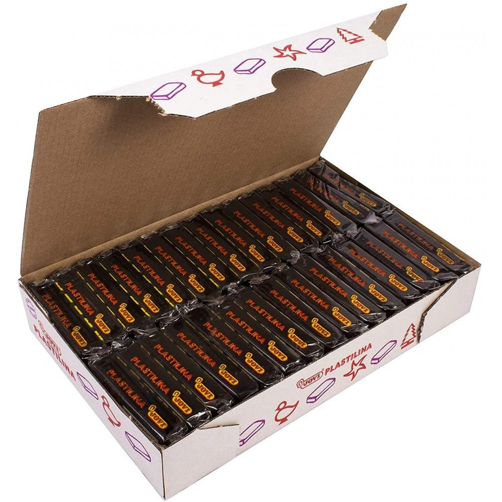 Jovi | Modelling Clay | 30 Bars Of 50gm | Black