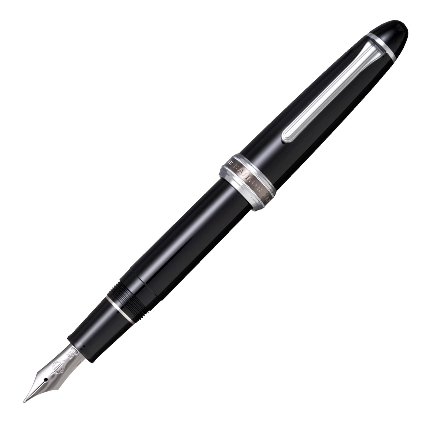 Naginata Togi Silver Trim Fountain Pen