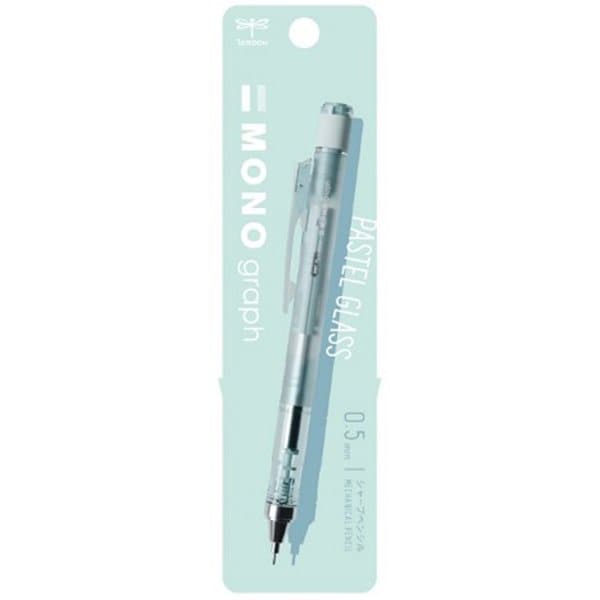 Stylo Bille TOMBOW MONO Graph Lite 0.5mm - Encre Bleue Smokey Blue, Prise Ergonomique Confortable