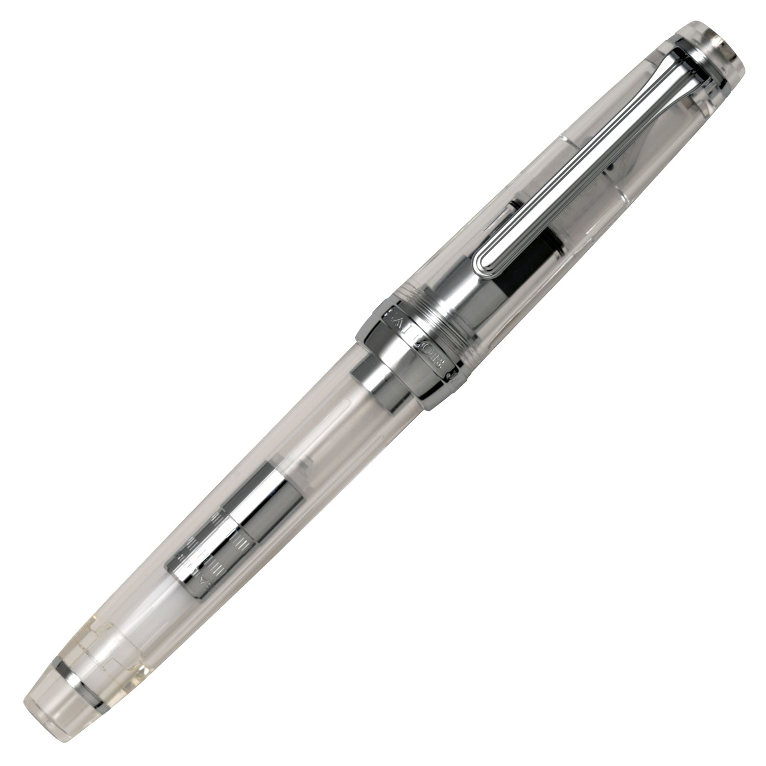 Professional Gear Slim Silver Fountain Pen Demonstrator Model