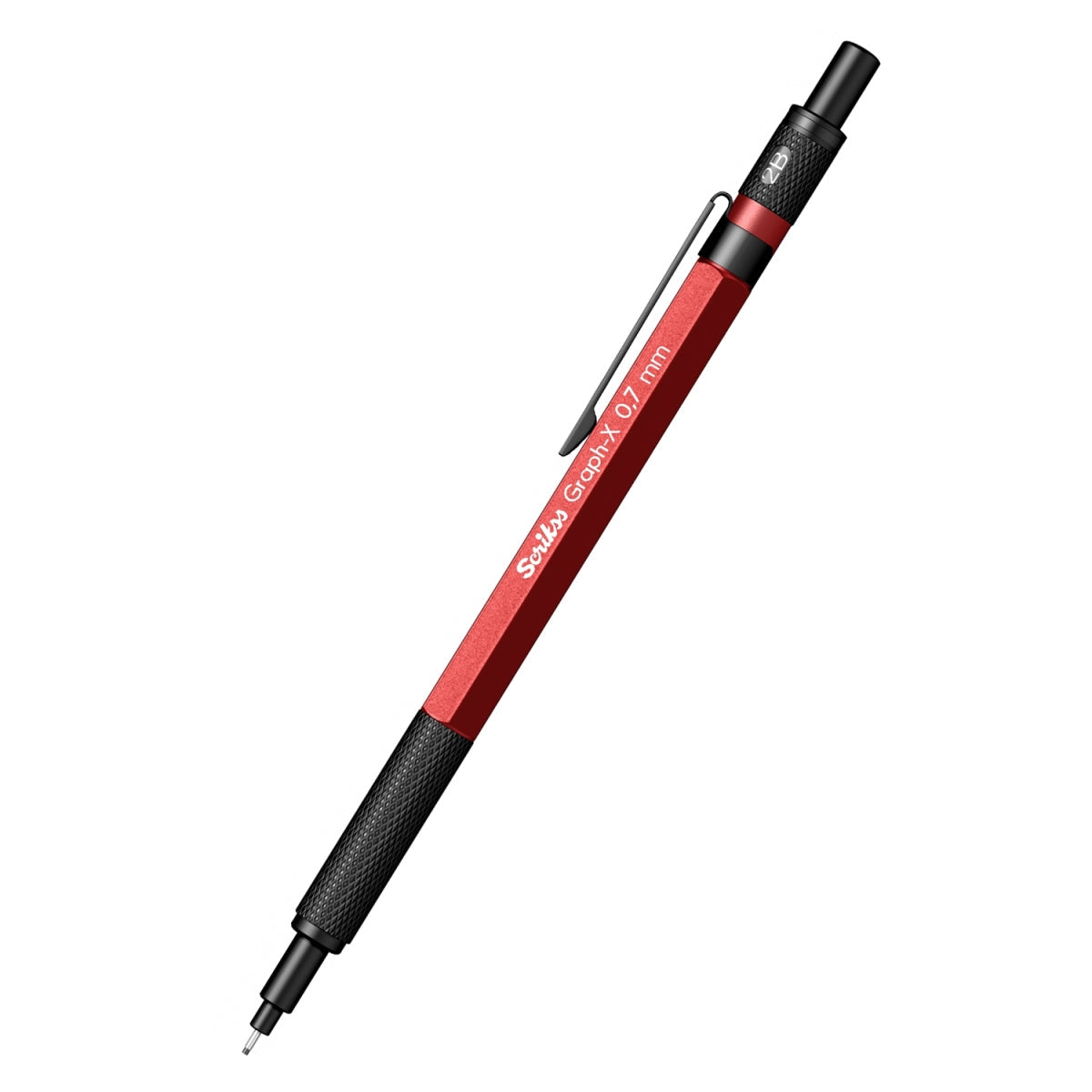 Scrikss | Graph-X | Mechanical Pencil | Metallic Red | 0.7mm