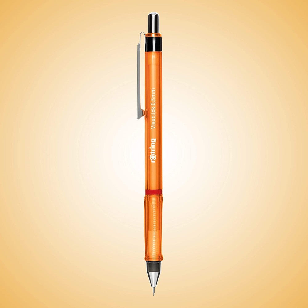 Rotring | Visuclick | Mechanical Pencil | 0.5 mm | Orange | 24 HB Leads