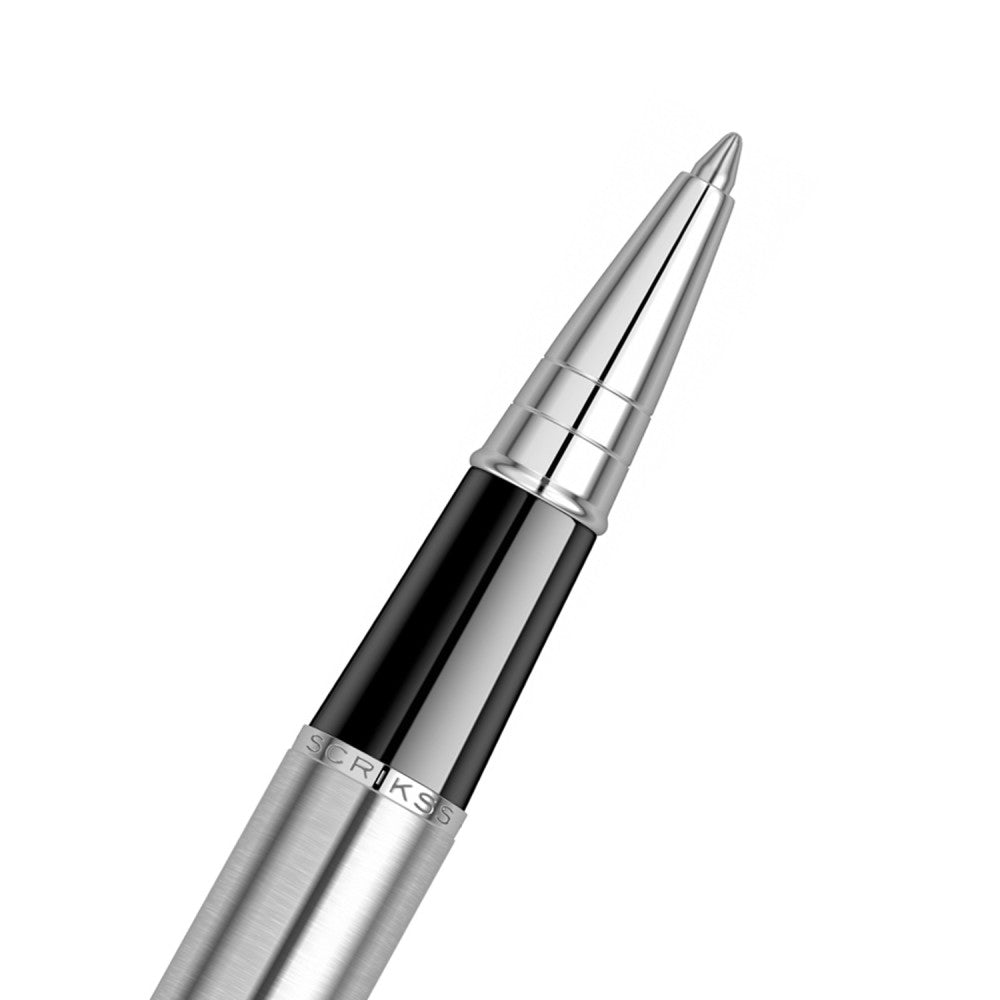 Scrikss | Metropolis 78M | Rollerball Pen | Chrome-CT