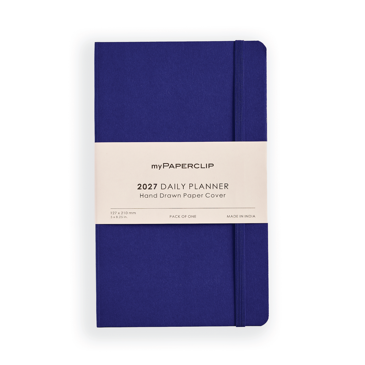 2027 Daily Planner Model M1 (Soft Cover) - Blue Berry