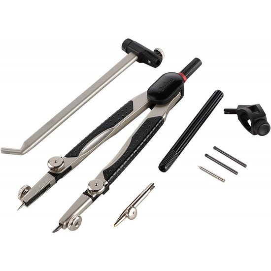 Rotring | Compact Giant | Universal Compass | 6 Pieces