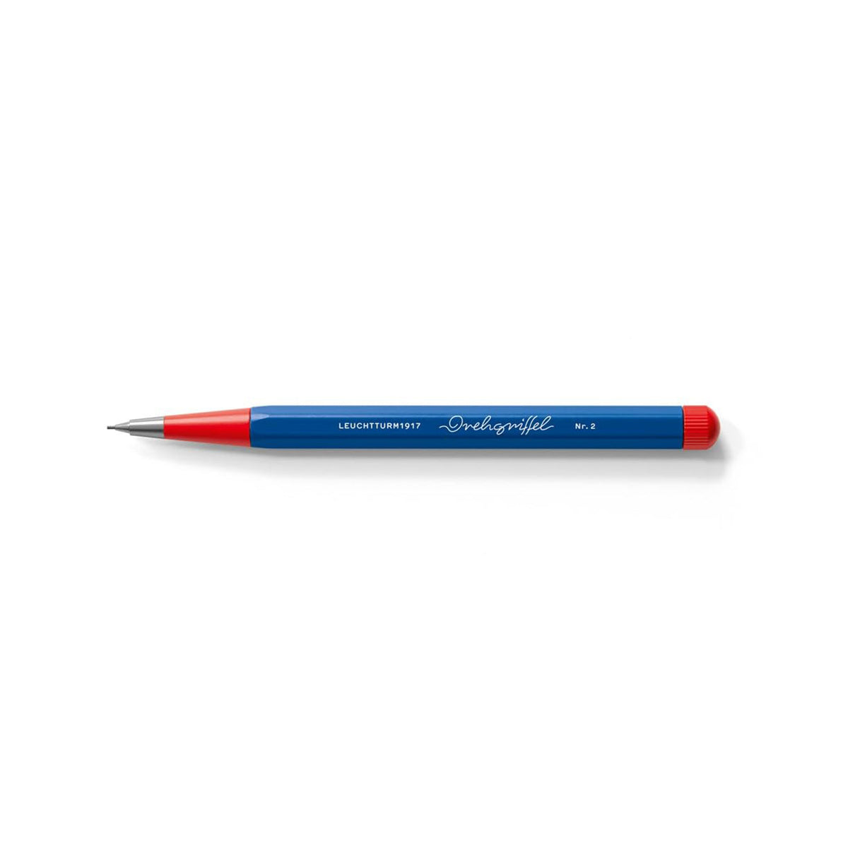 LEUCHTTURM1917 Drehgriffel Nr.2 Bauhaus Pencil - Red/Royal Blue