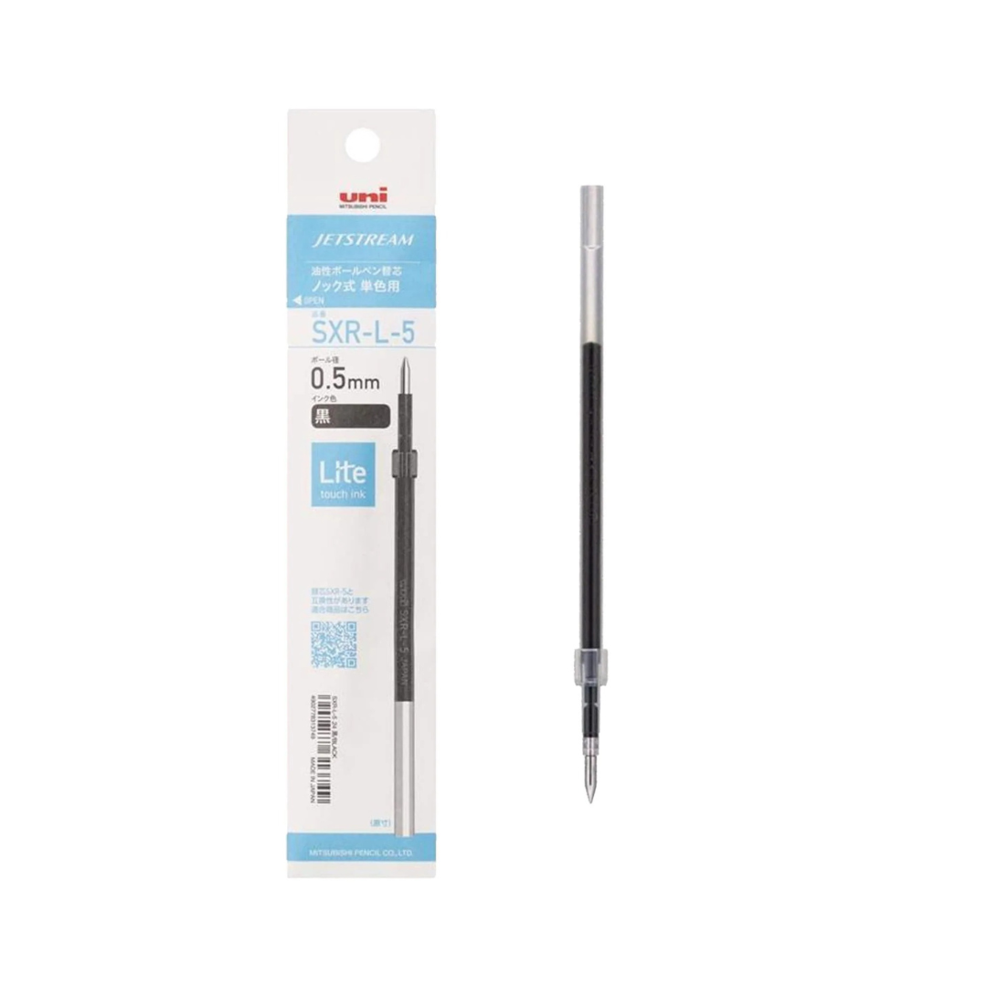 Uni Jetstream Lite Touch Ink Ballpoint Pen Refill SXR-L-5 - 0.5 mm