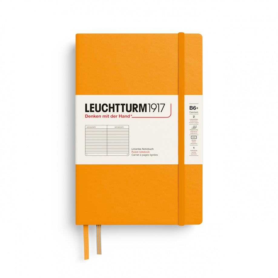 Leuchtturm1917 Ruled Notebook 219 Pages (B6+) - RISING SUN