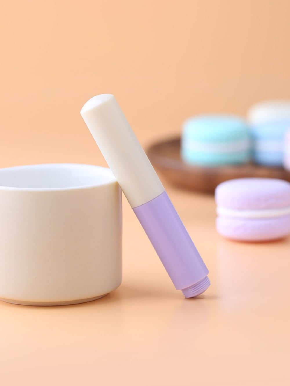 Moonman Wancai Mini Fountain Pen – Extra Fine Nib, Light Purple Acrylic, Pocket-Sized Eyedropper Pen