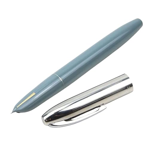Hero Original 565 Fountain Pen – SkyBlue, Extra Fine Nib, Stainless Steel Cap, Arrow Mark Clip – Ideal for School, Home, and Office Use