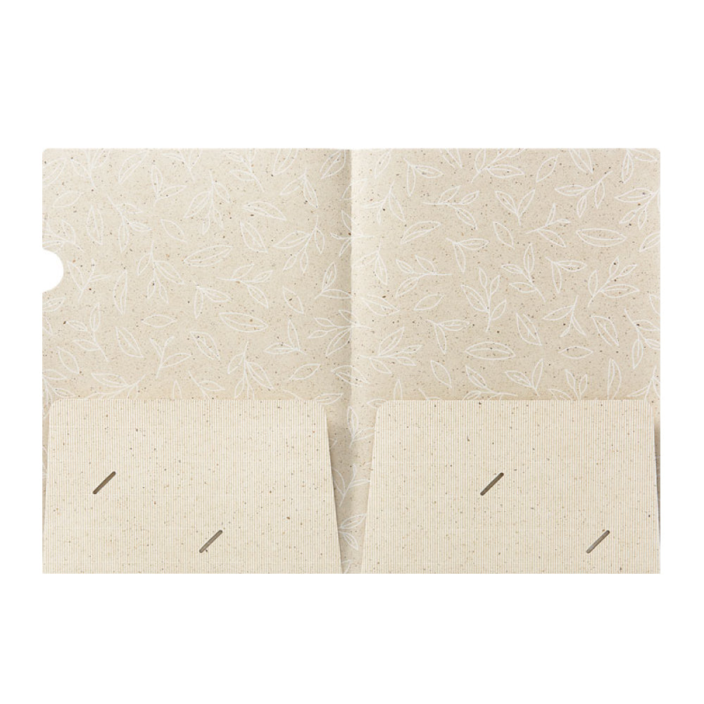 Used Tea Leaf Paper Folder