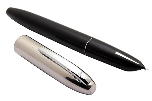 Hero Original 565 Fountain Pen – Black, Extra Fine Nib, Stainless Steel Cap, Arrow Mark Clip – Ideal for School, Home, and Office Use
