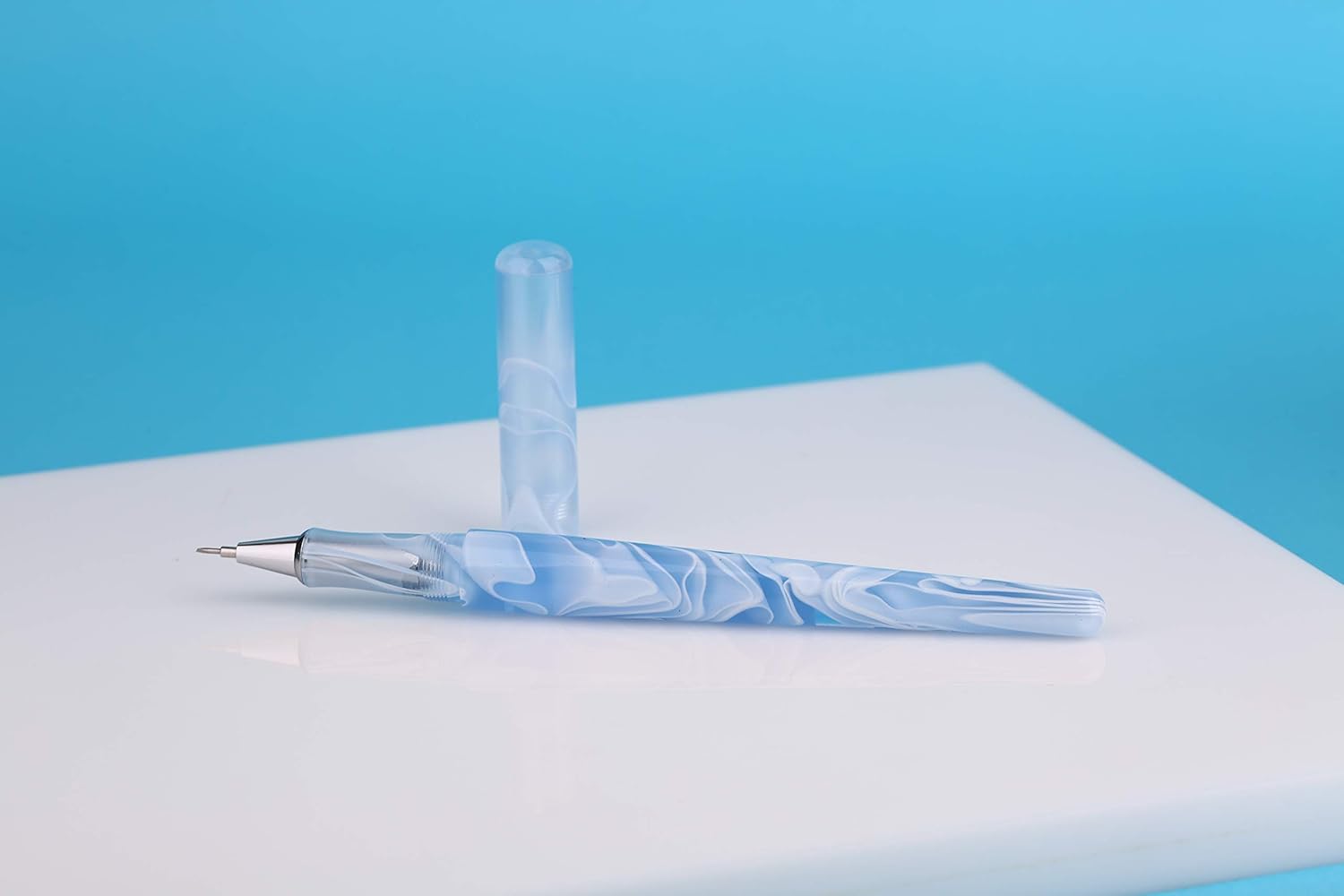 Moonman Precision Hobby Carving Pen, 3 Blades Craft Knife Carving Art Knife for Crafts Stencil Scrapbooking DIY Carving(Blue)