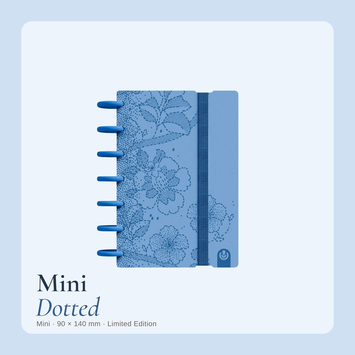 Carchivo Ingeniox Dotted Mini Notebook Limited Edition - Blue