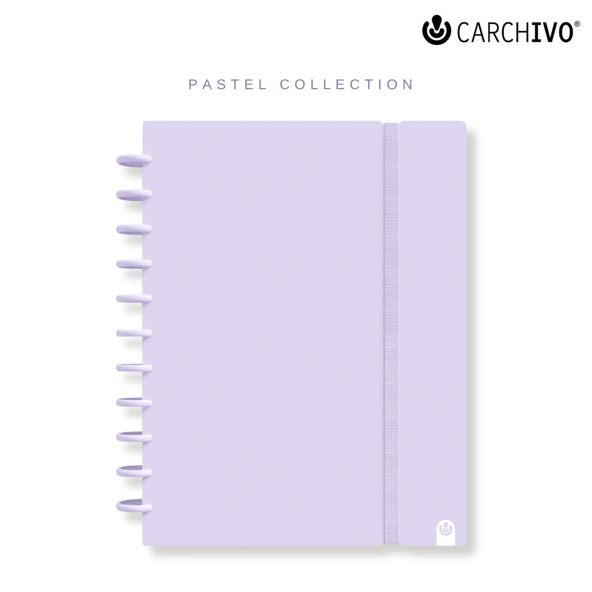 Carchivo Ingeniox A4 Ruled Notebook Pastel - Mauve