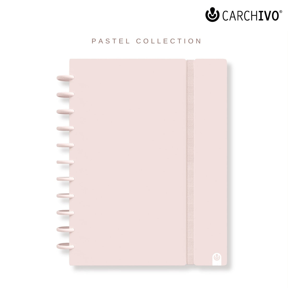 Carchivo Ingeniox A4 Ruled Notebook Pastel - Pink