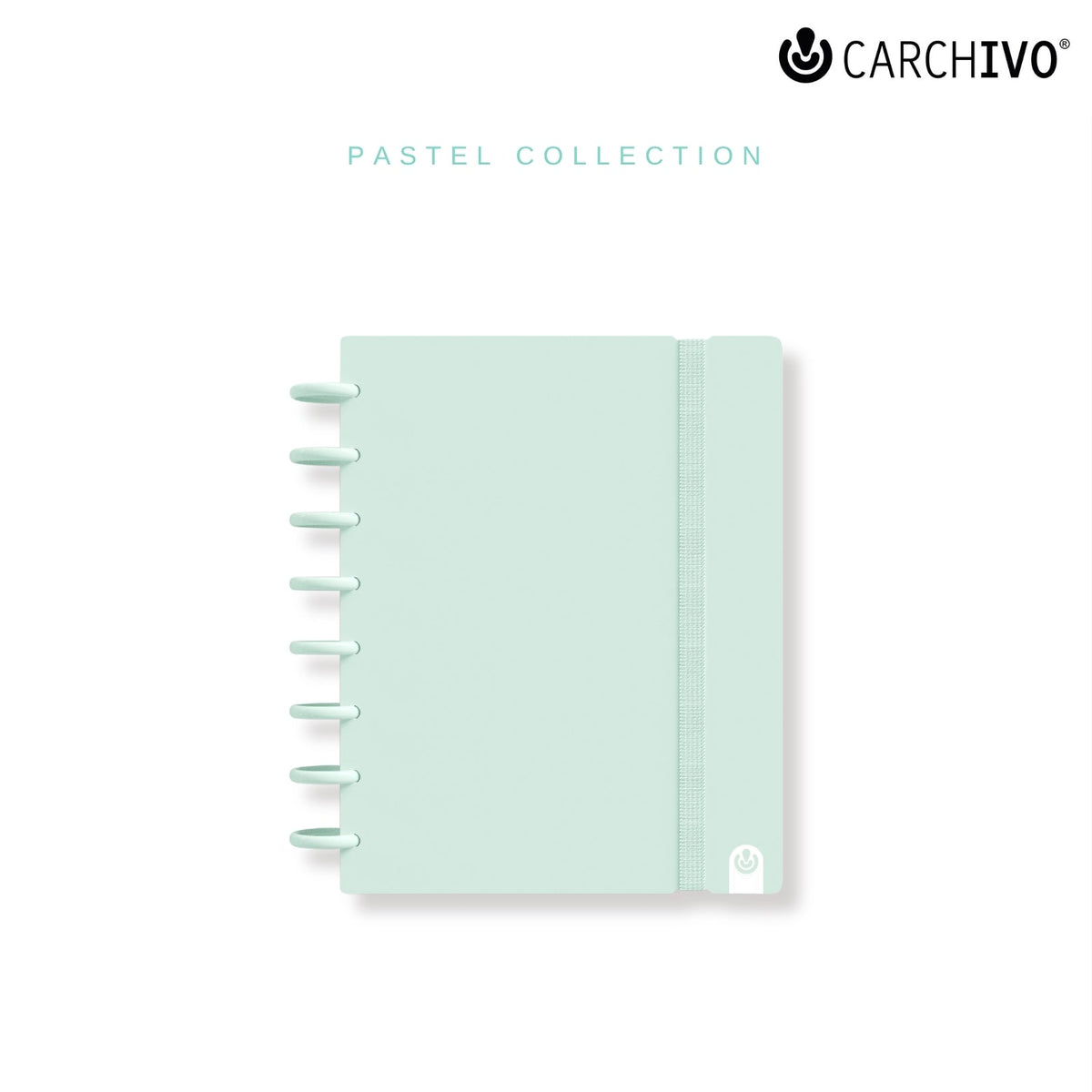 Carchivo Ingeniox A5 Gridded Notebook Pastel - Mint