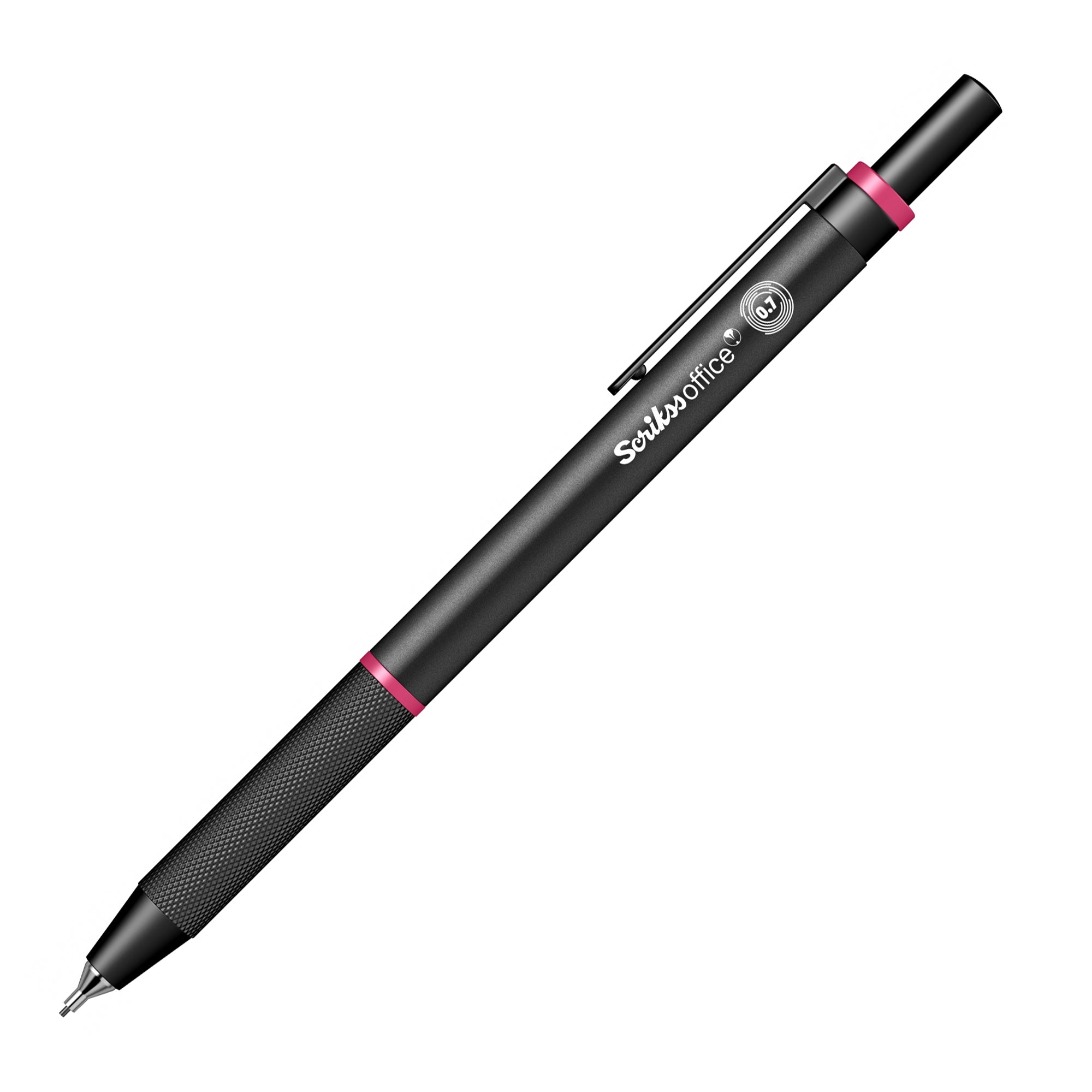 Scrikss | Mechanical Pencil | Matte Black | Twist 0.7mm
