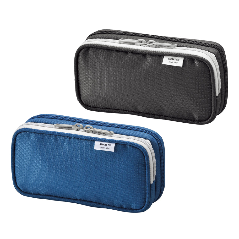 SMART FIT bright label double pen case (S)