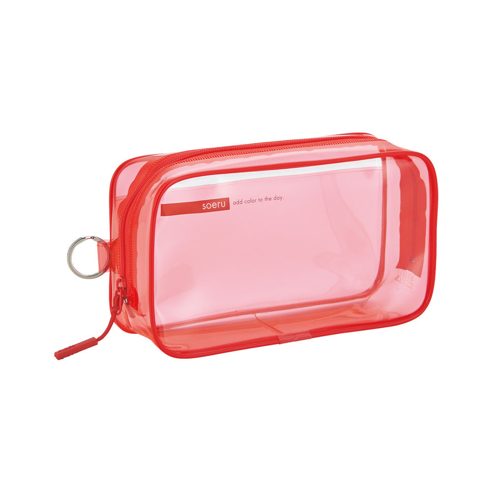 soeru clear box pen case