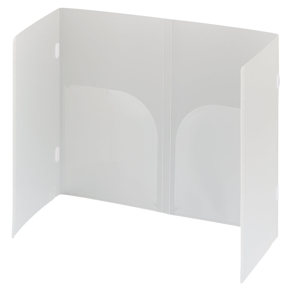 Folding personal booth