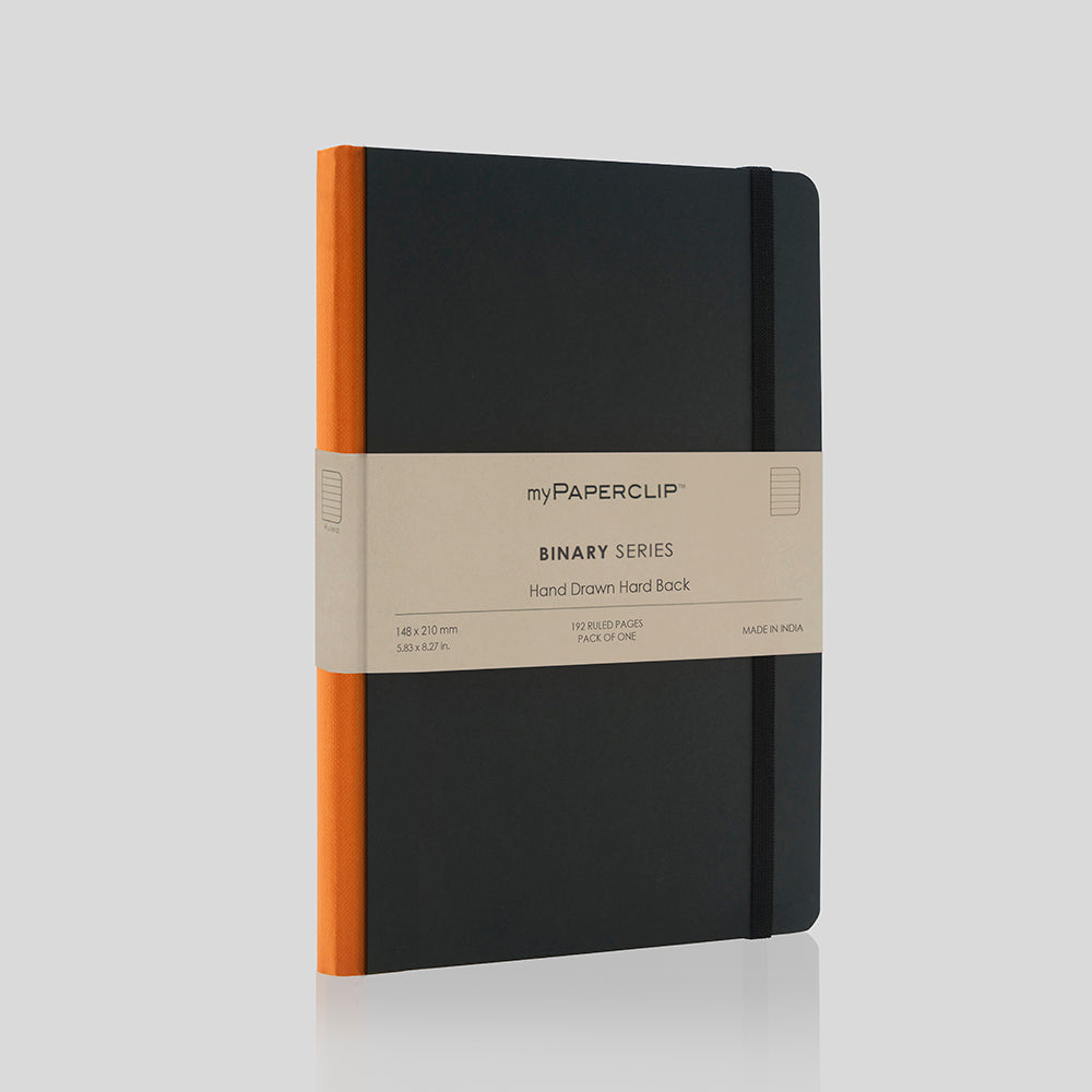 BSH192A5 - Black with colour spine
