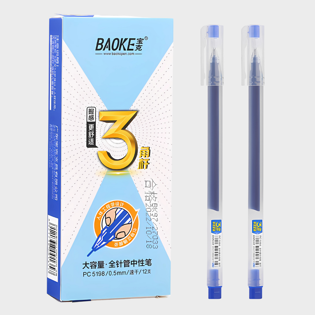 Baoke | Gel Pen | 0.5mm | Blue Ink | PC5198