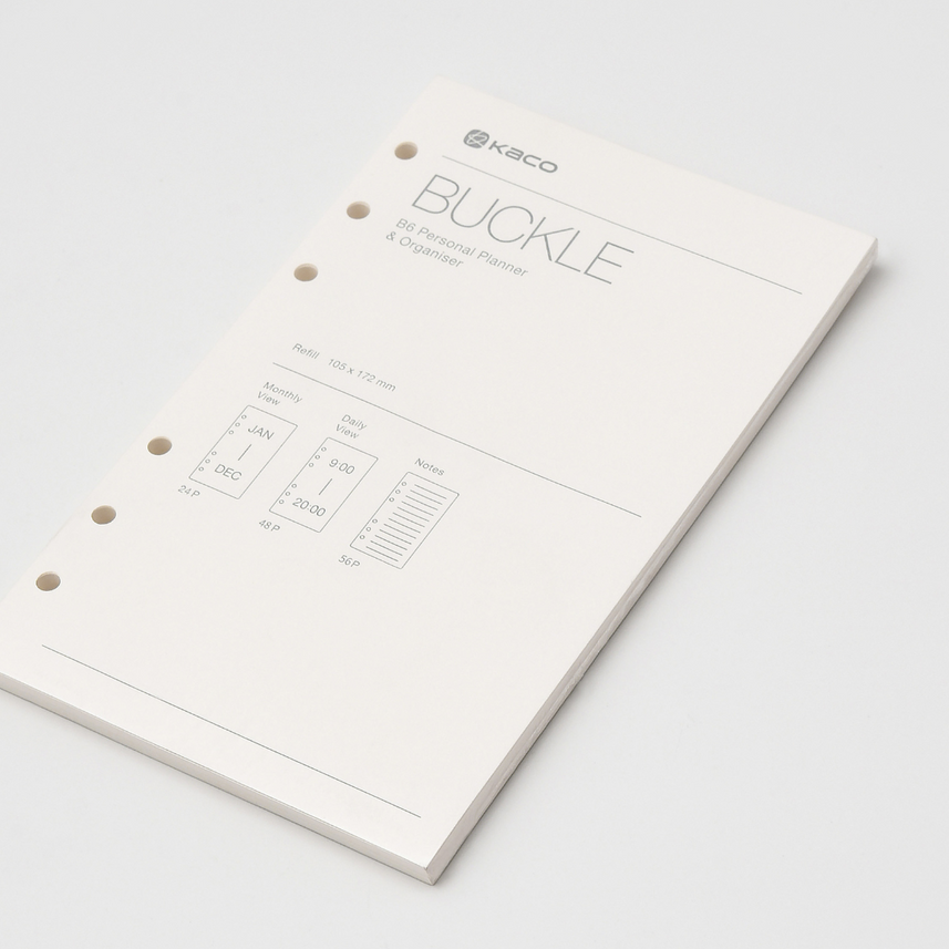 Buckle Personal Planner