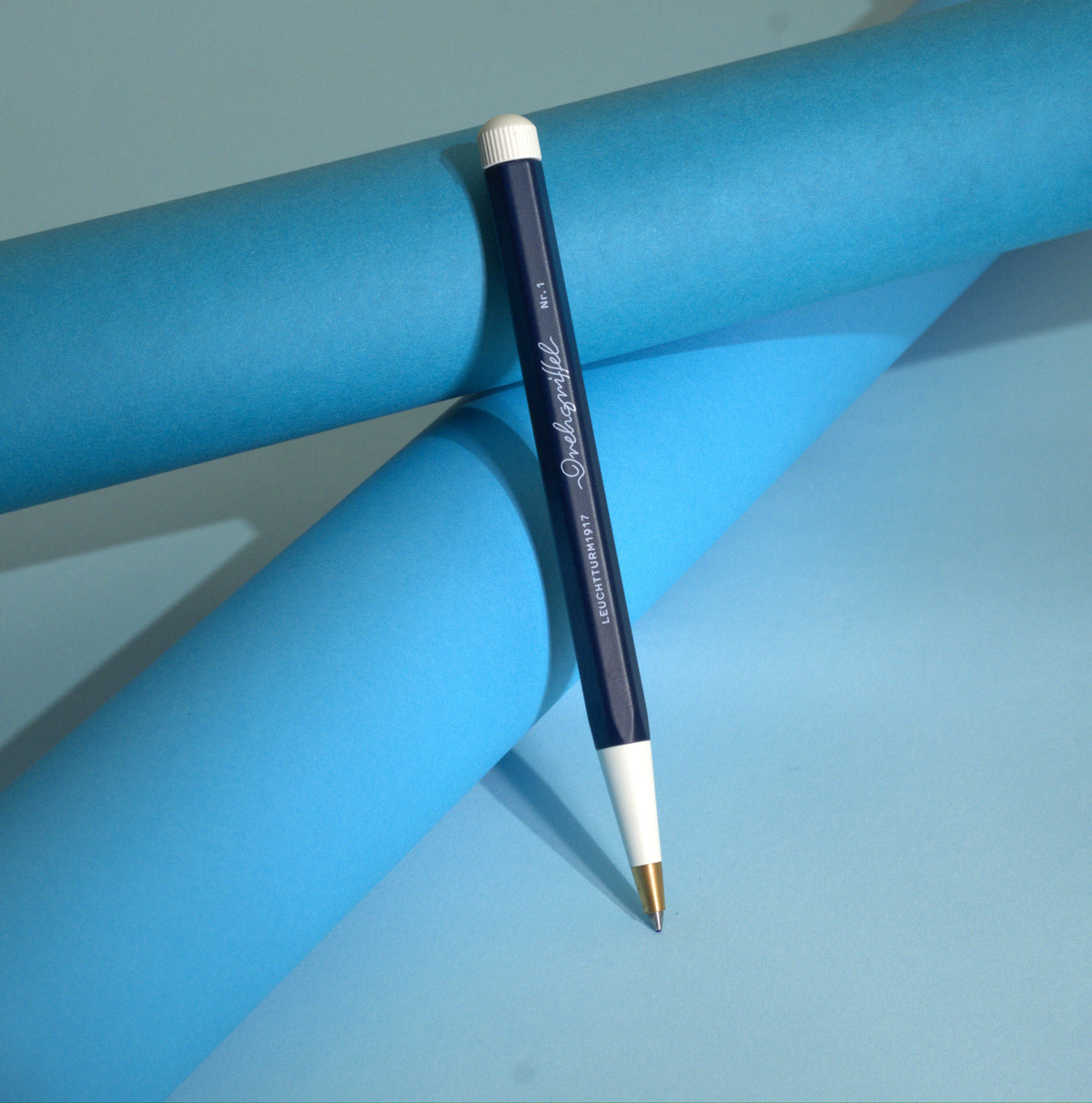 LEUCHTTURM1917 Drehgriffel No.1 Ballpoint Pen - Navy Blue