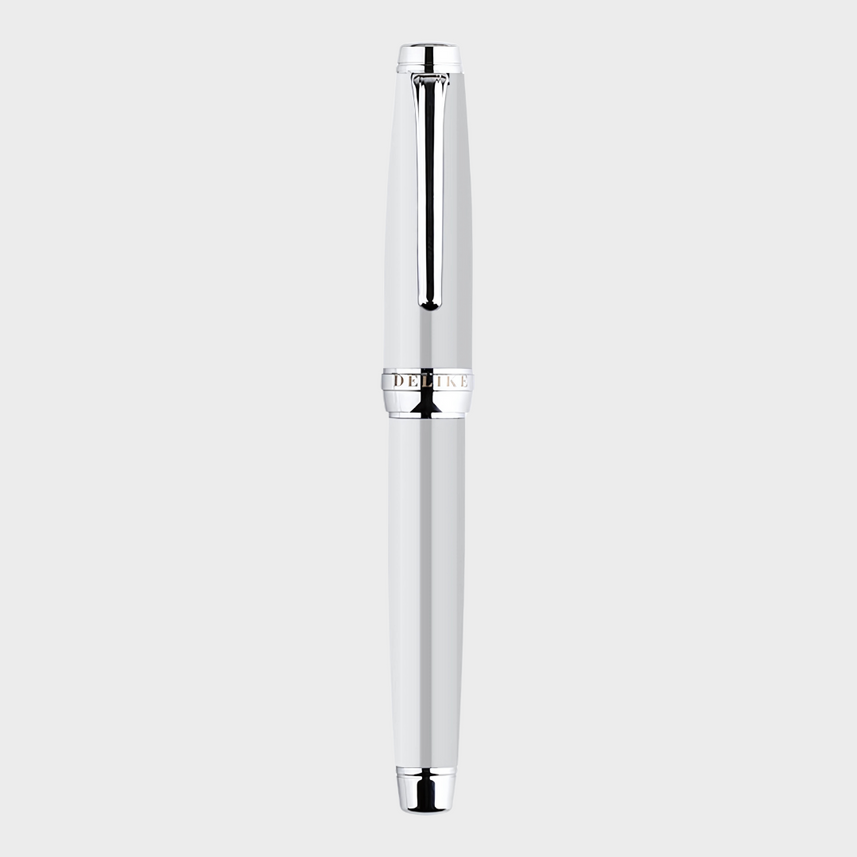 Delike | Fountain Pen | Crescent Moon 3 | Cream White