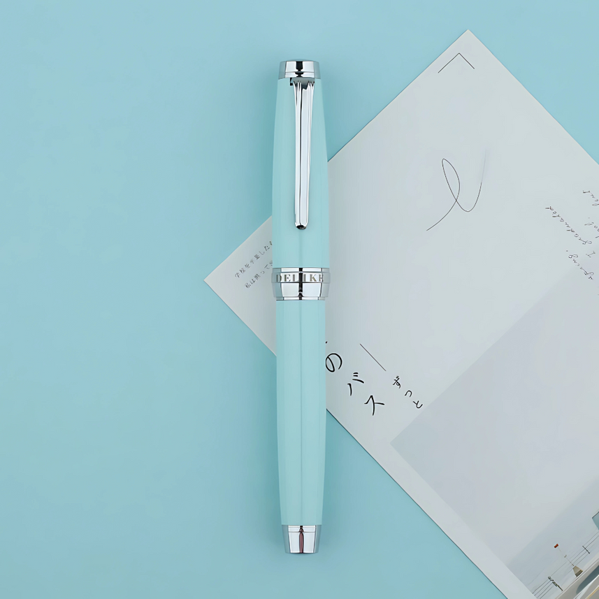 Delike | Fountain Pen | Crescent Moon 3 | Hazel Blue