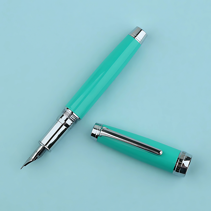 Delike | Fountain Pen | Crescent Moon 3 | Tiffuny Blue