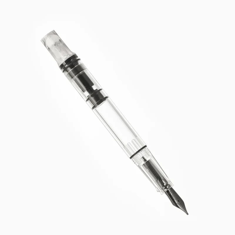 TWSBI ECO Carrara with Onyx Fountain Pen