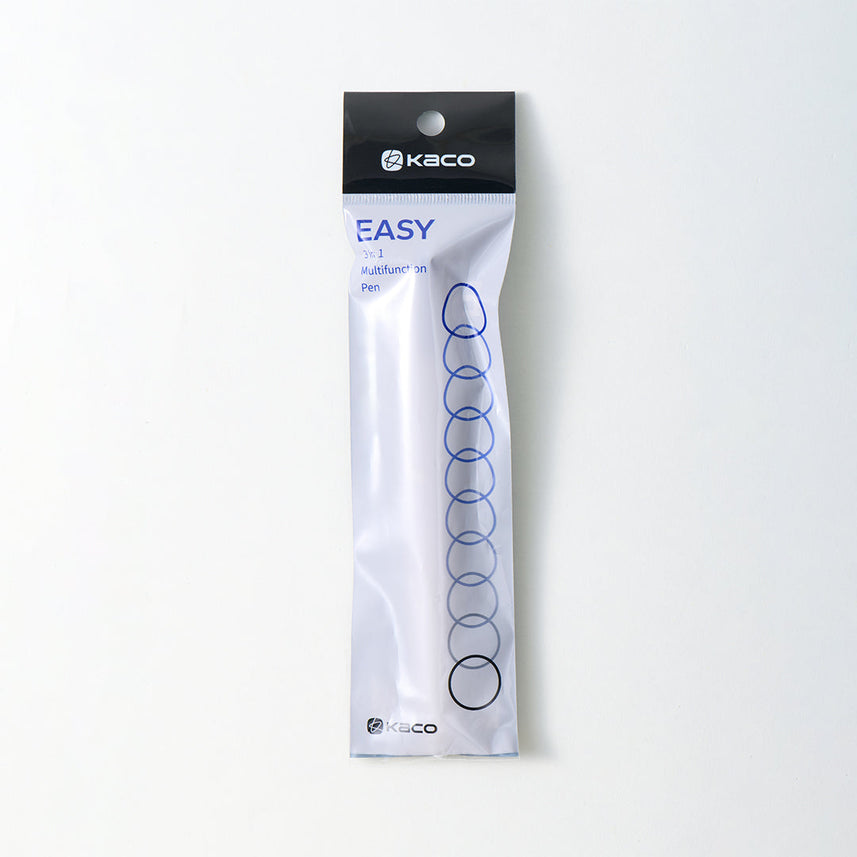 Easy 3 in 1 Multifunction Pen(Black/Blue)