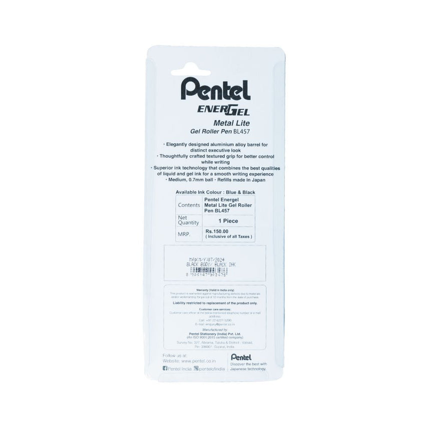 ENERGEL METALITE BL457