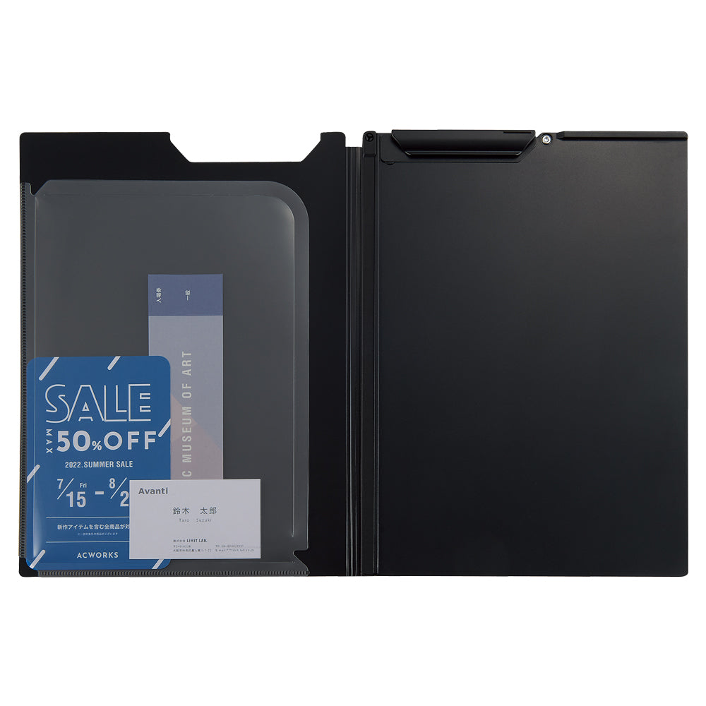 Noir x Noir Clip File A4