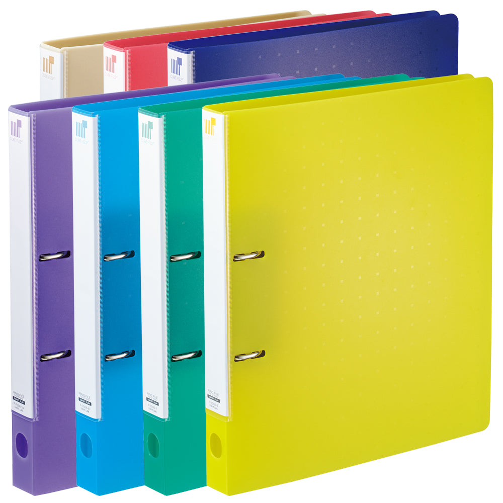 CUBE FIZZ Ring File <Twist Ring Smart Slim> A4 Vertical Back Width 31mm