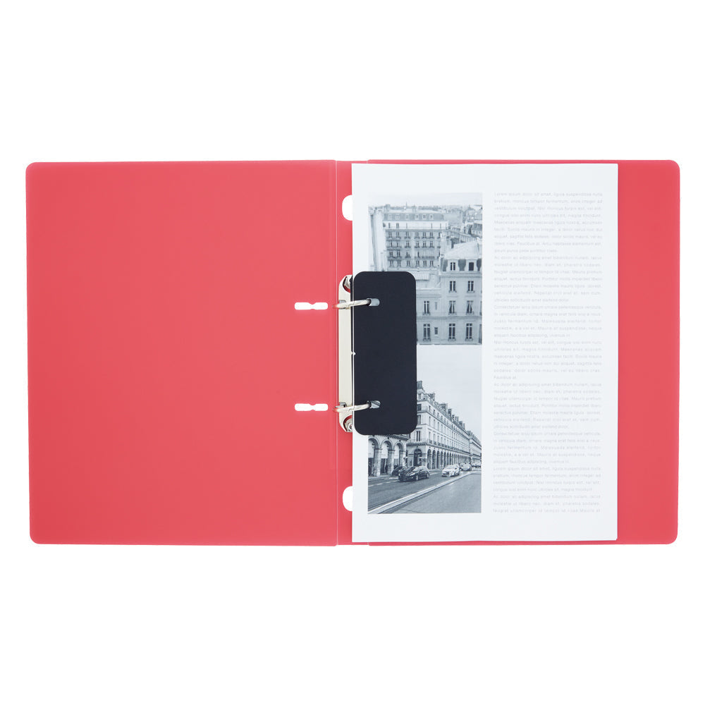 CUBE FIZZ Ring File <Twist Ring Smart Slim> A4 Vertical Back Width 31mm