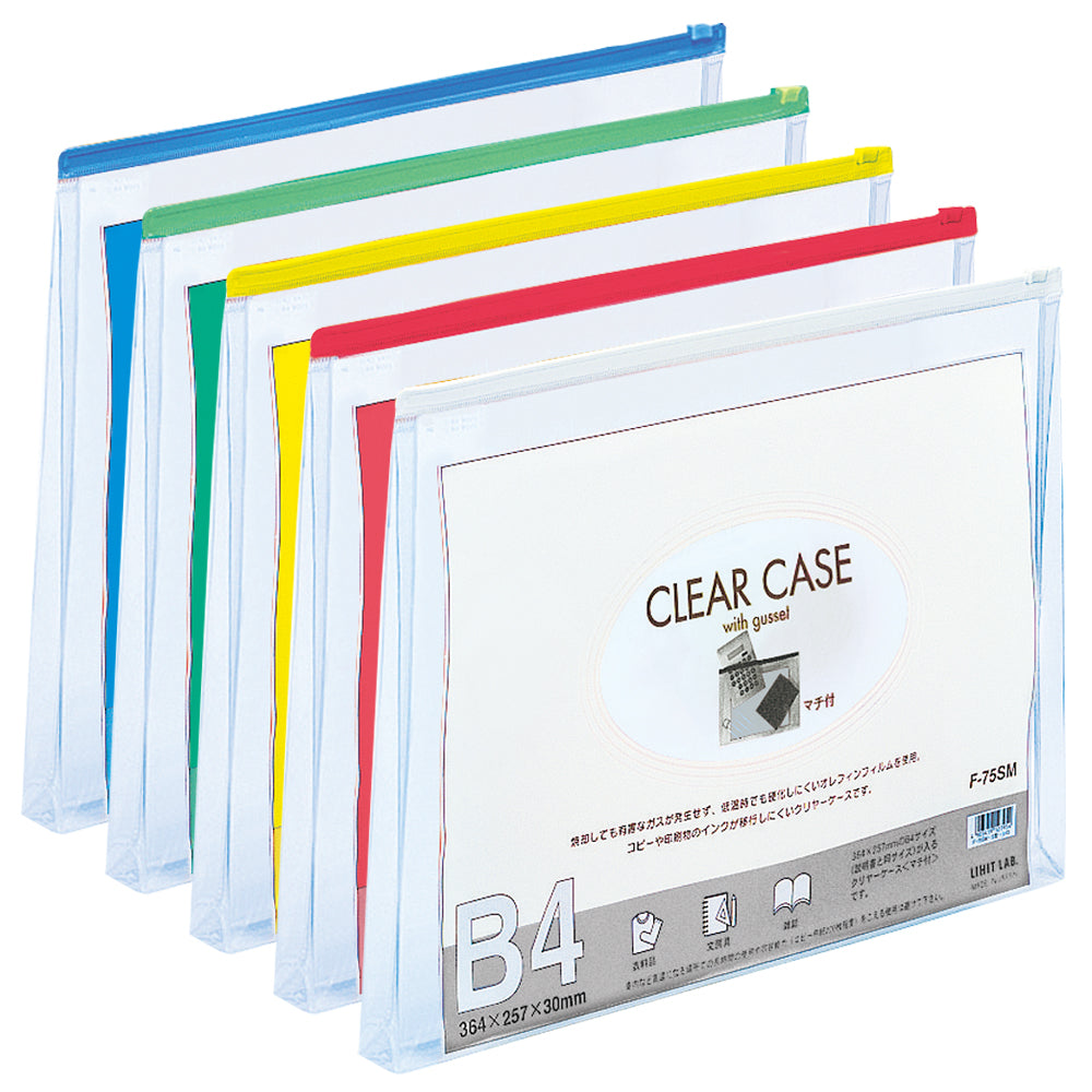 Clear case (with gusset) B4