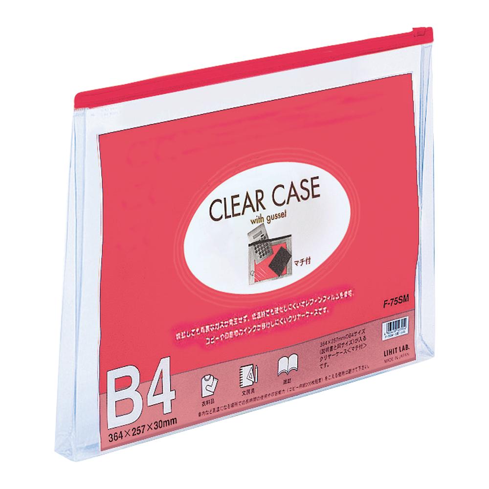 Clear case (with gusset) B4