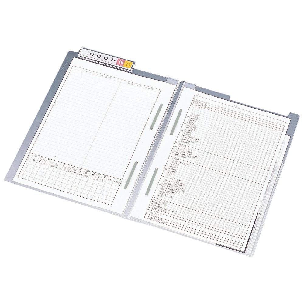 Medical record folder with double zipper