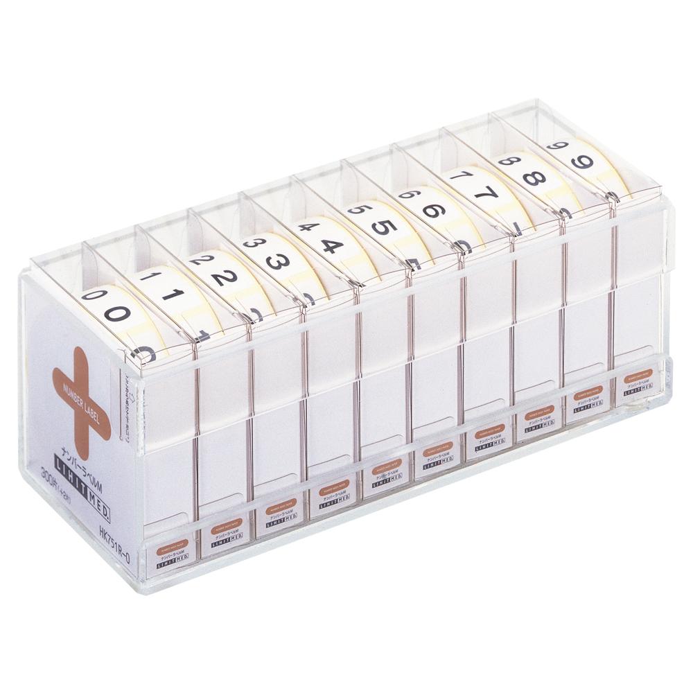 Number label M (roll type)