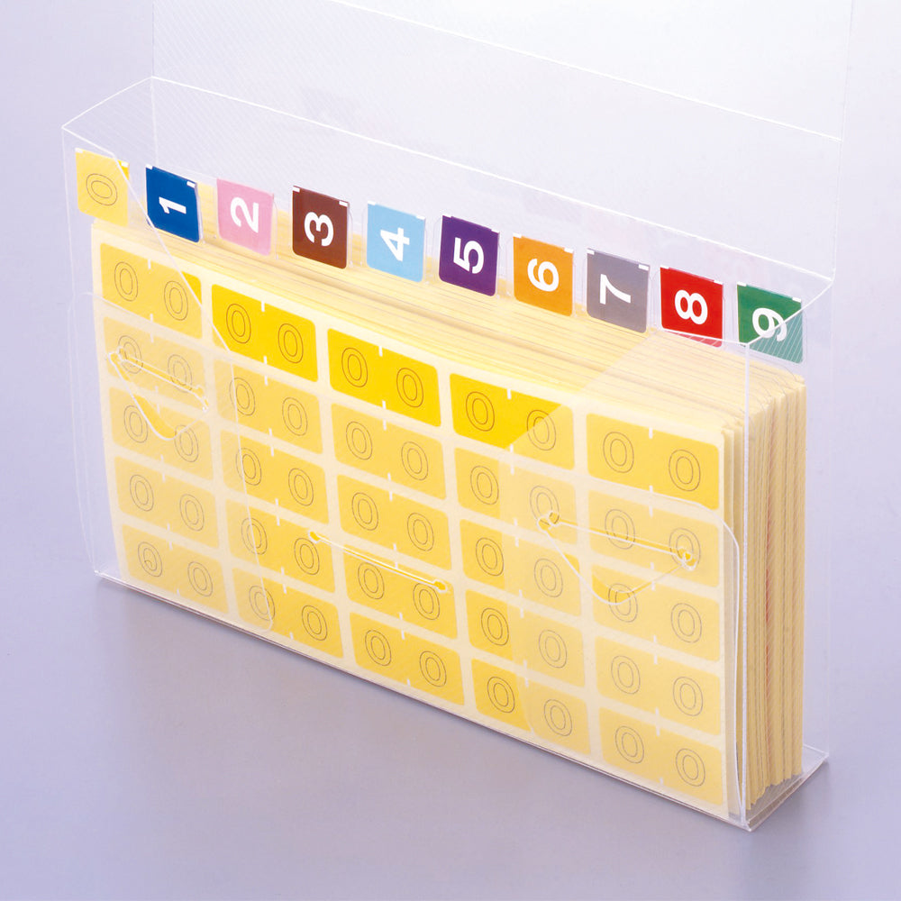 Color number label M (1 bag each for 0-9)