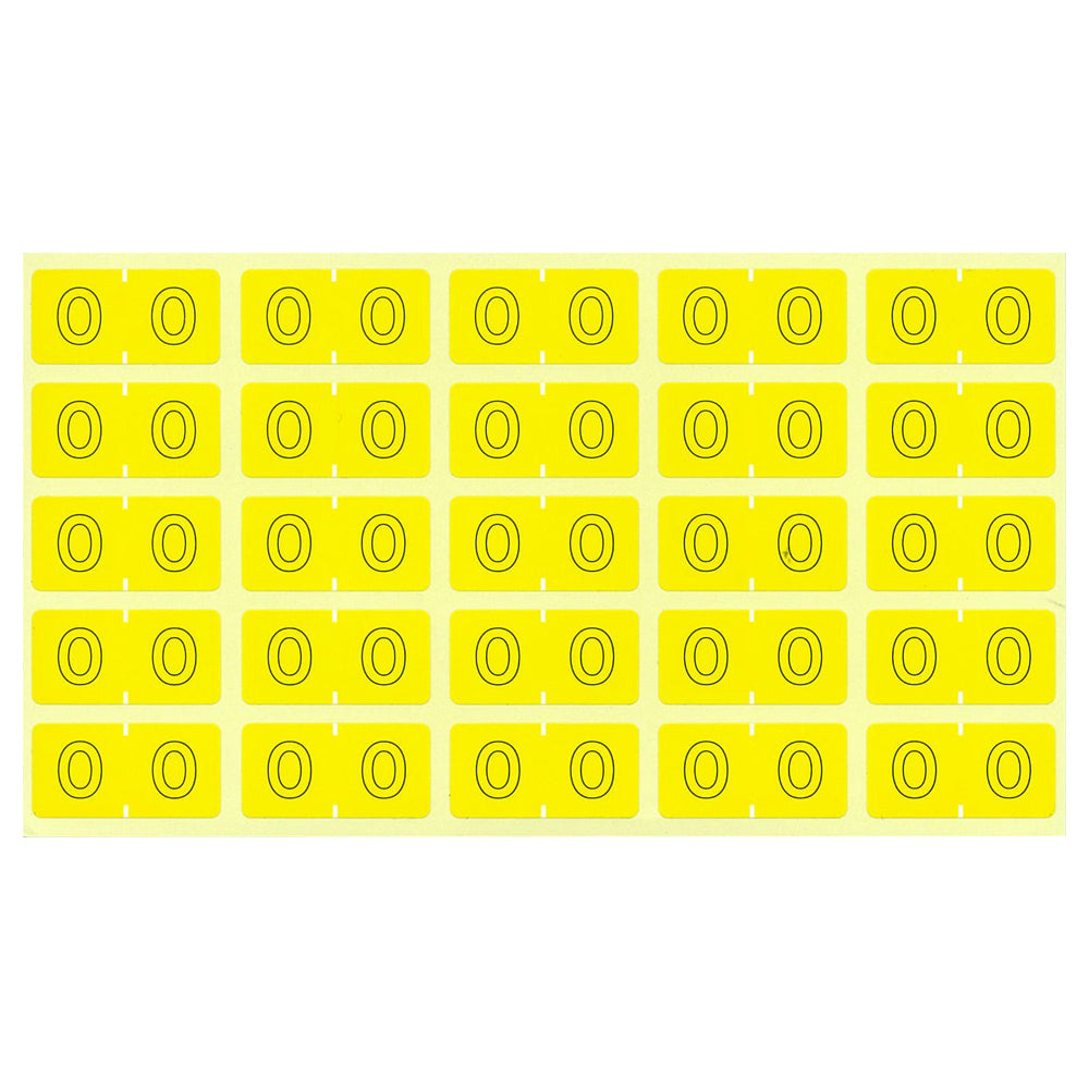 Color number label M (250 pieces)