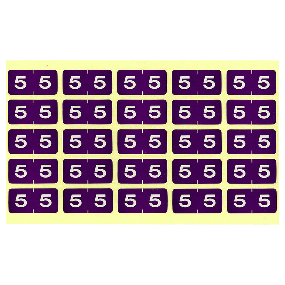 Color number label M (250 pieces)